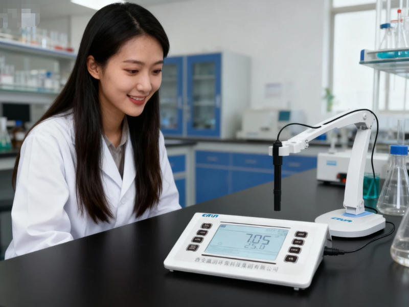 在水質(zhì)化驗(yàn)室中的實(shí)驗(yàn)室電極法水質(zhì)多參數(shù)檢測儀