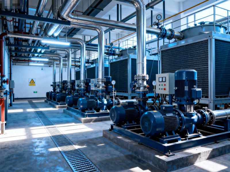 大型工業循環冷卻水系統現場 大型工業循環冷卻水系統現場